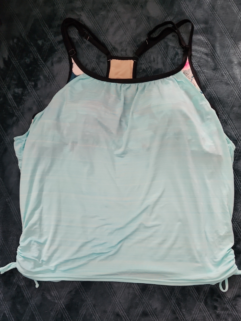 ZeroXposur Floral Swim Top